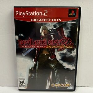 Devil May Cry 3 Dante's Awakening PS2 Game